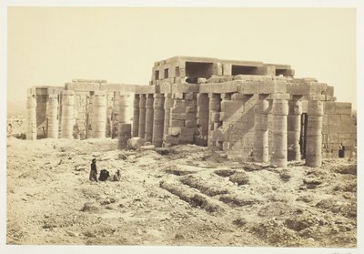 Rameseum, 185862. af Francis Frith