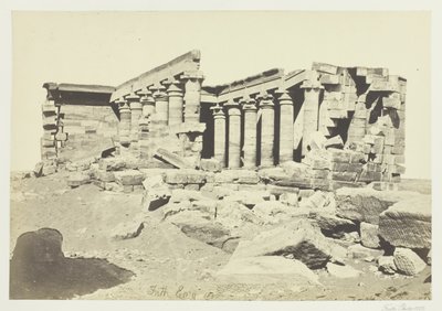 Maharakas tempel i Nubien af Francis Frith