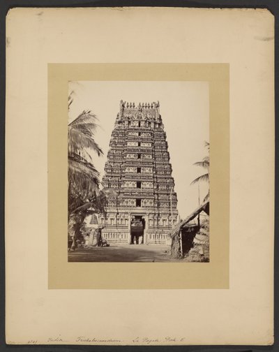 Trickaleecoondrum, La Pagoda, Porte E af Francis Frith