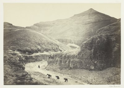 Kongernes Gravdal, Theben af Francis Frith