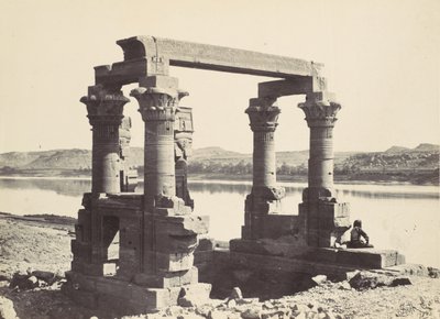 Defekter i Kardassa, Nubia, 1857. af Francis Frith