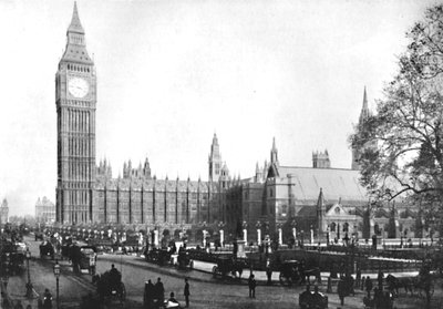 The Talking Shop i Westminster, 1909. af Frith and Co