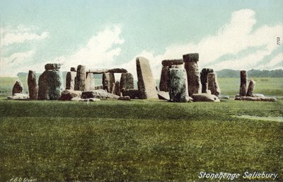Stonehenge, Wiltshire (farvefoto) af Francis G. O. Stuart