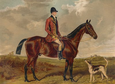 Charles Davis - Huntsman of the Royal Buckhounds, c1860