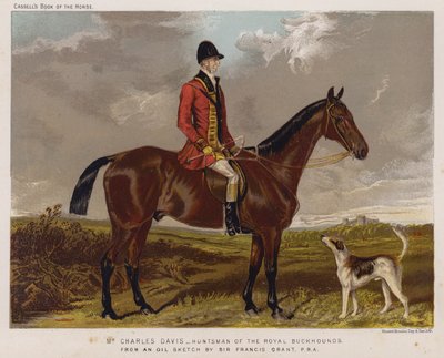 Mr Charles Davis, Huntsman of the Royal Buckhoundsdani af Francis Grant