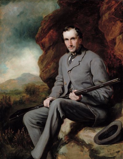 Portræt af Hugo Francis Meynell Ingram (olie på lærred) af Francis Grant
