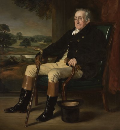 Portræt af William Henry Cavendish-Bentinck-Scott, 4. hertug af Portland, 1852 af Francis Grant