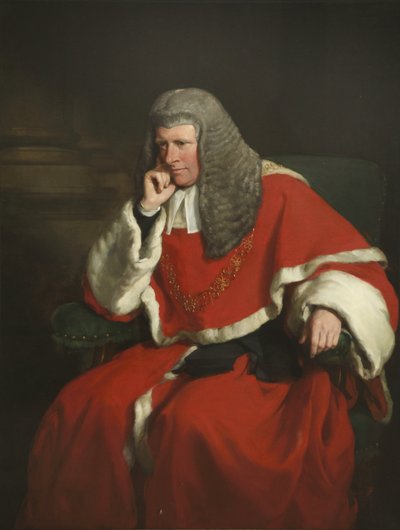 Sir William Erle, Lord Chief Justice af Francis Grant