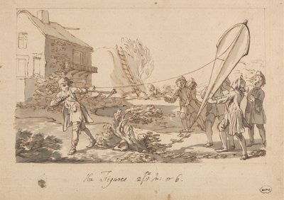 Flyver dragen af Francis Hayman