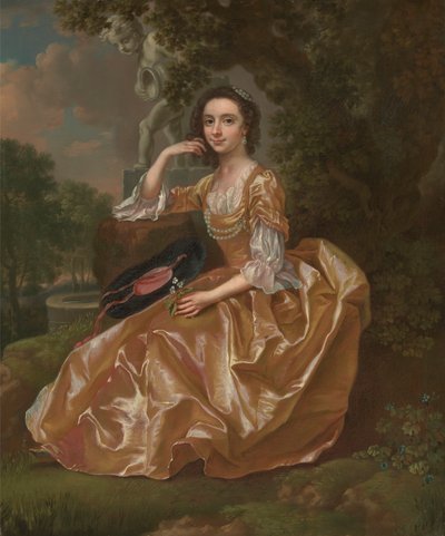 Mrs. Mary Chauncey af Francis Hayman