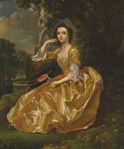 Fru Mary Chauncey af Francis Hayman