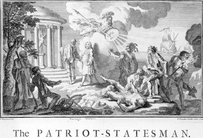 The Patriot Statesman, 1740 af Francis Hayman