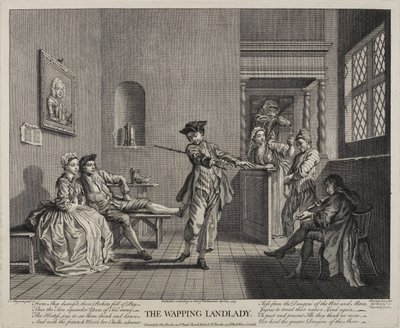 Wapping Landlady, 1743 af Francis Hayman