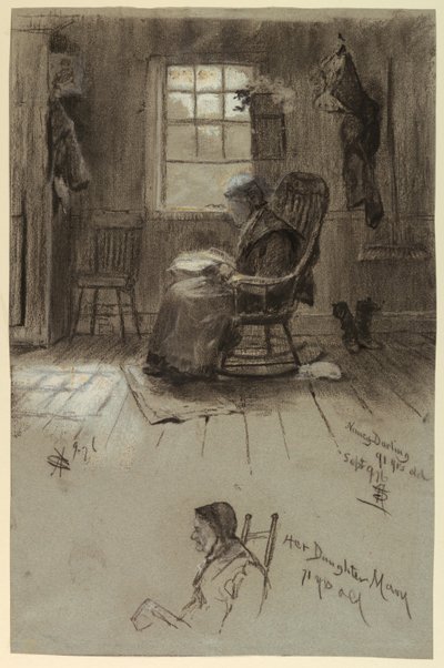 Portræt af Nancy Darling af Francis Hopkinson Smith