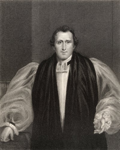 Pastor Daniel Wilson, graveret af J. Cochran, fra 