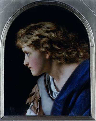 Hovedet af en pige af Francis John Wyburd