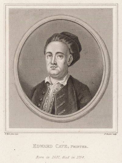 Edward Cave, bogtrykker, født 1891, død 1754 af Francis Kyte
