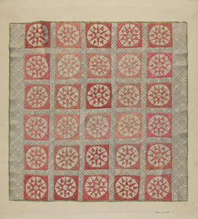 Quilt (Crib Quilt) af Francis Law Durand