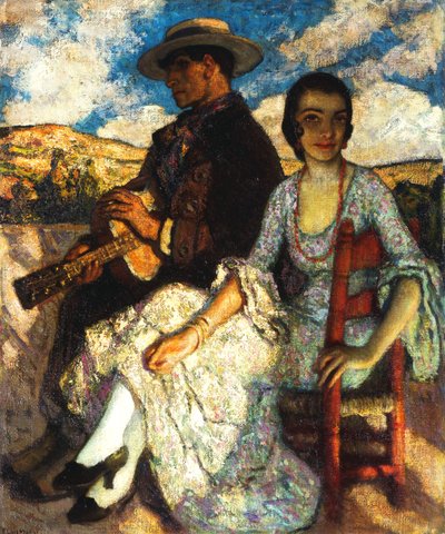 Juan og Juanita af Francis Luis Mora