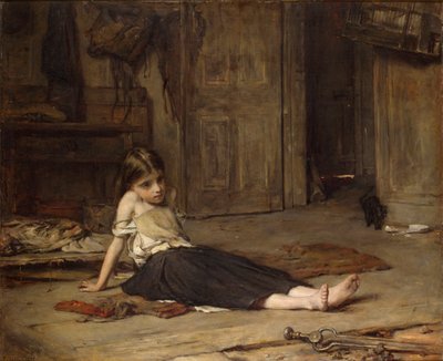 Ansigter i ilden, 1867 af Francis Montague Holl
