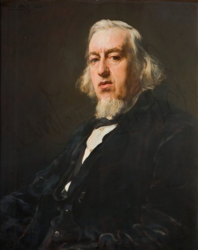 Portræt af Edmund Tonks 1824-1898, 1881. af Francis Montague Holl