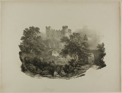 Chester, 1821 af Francis Nicholson