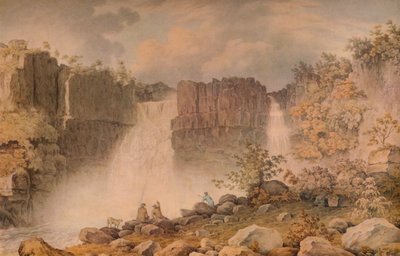 High Force, Teesdale, c1807 af Francis Nicholson