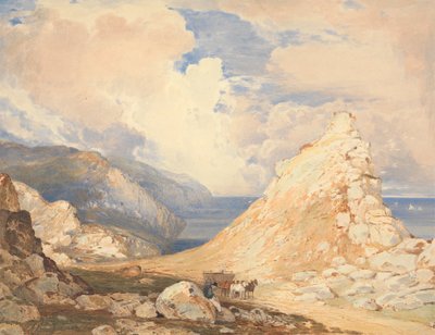 Valley of Rocks, Lynton, North Devon af Francis Oliver Finch