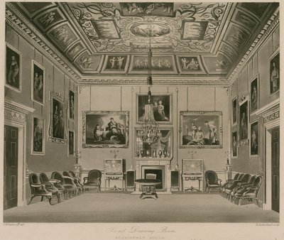 Anden tegnestue, Buckingham House af Francis Phillip Stephanoff