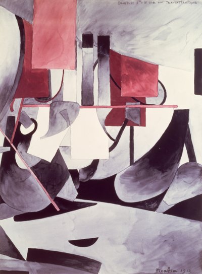 Ballerina på et oceangående skib af Francis Picabia
