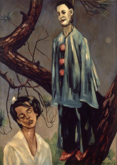 Hængende pjerrot af Francis Picabia