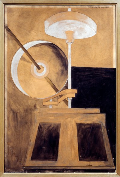 Her er den fødte datter uden en mor af Francis Picabia
