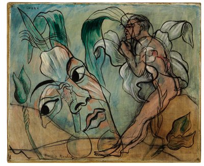 Index, ca. 1935 (olie på lærred) af Francis Picabia
