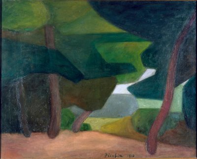 Landskab Cassis af Francis Picabia