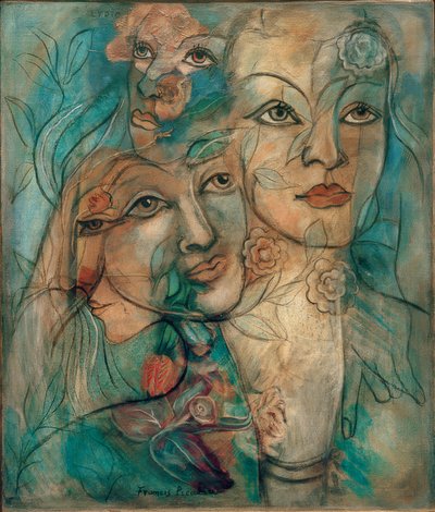 Lydia - Gennemsigtighed af Francis Picabia