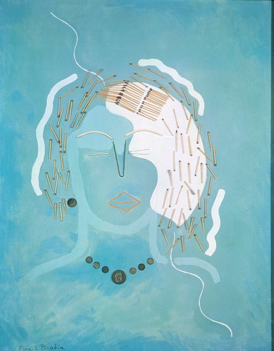 Kvinde med tændstikker af Francis Picabia