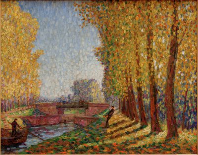 Morgensol i efteråret af Francis Picabia