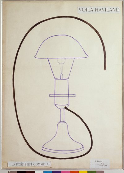 Poesi er som ham (Tegning af Francis Picabia