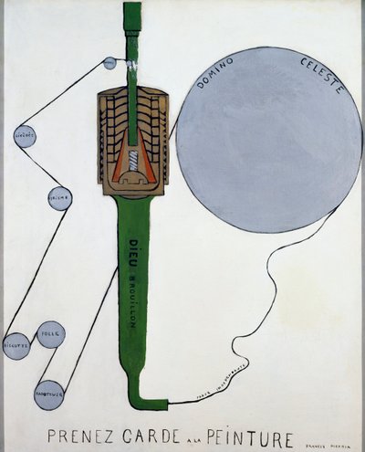 Prenez garde a la peinture (Pas på maleriet) af Francis Picabia