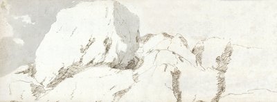 En del af Pembrokeshire, ca. 1678 (akvarel og brunt blæk på papir) af Francis Place