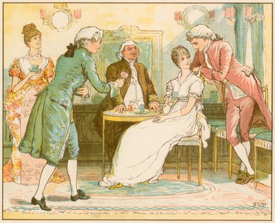 Den øde landsby af Oliver Goldsmith af Francis S. Walker