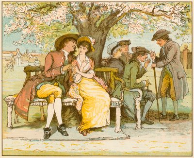 Den øde landsby af Oliver Goldsmith af Francis S. Walker