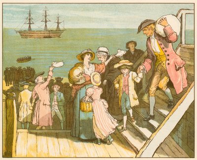 Den øde landsby af Oliver Goldsmith af Francis S. Walker