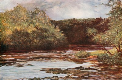 Floden Ayr ved Failford af Francis S. Walker