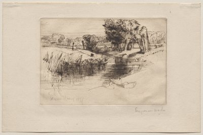 En Backwater af Francis Seymour Haden