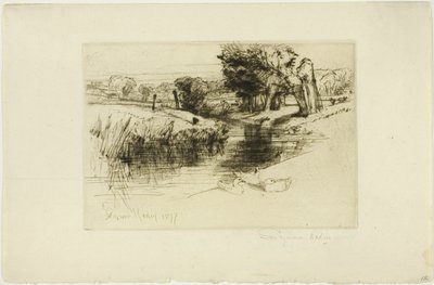 En Backwater af Francis Seymour Haden