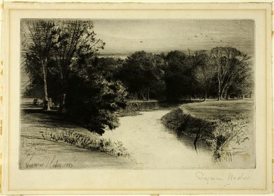 En solnedgang i Irland af Francis Seymour Haden