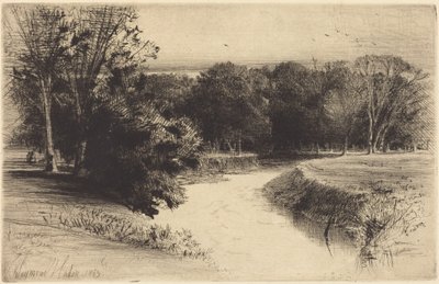 En solnedgang i Irland af Francis Seymour Haden