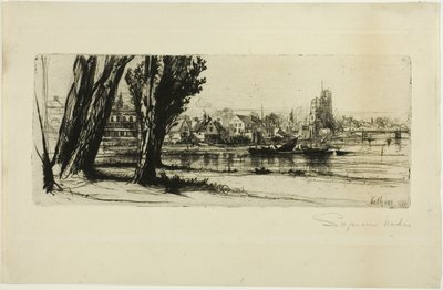 Fulham af Francis Seymour Haden
