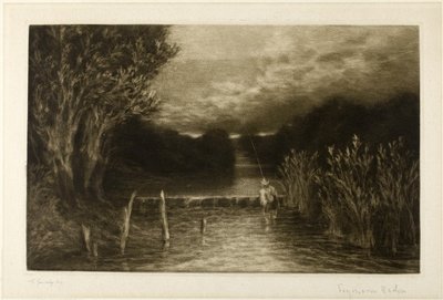 Harrfiskeri af Francis Seymour Haden